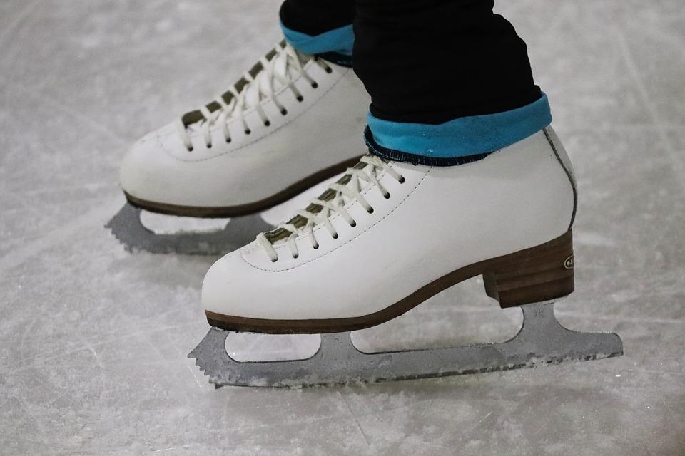 Paris: an ice-skating rink on Galeries Lafayette rooftop