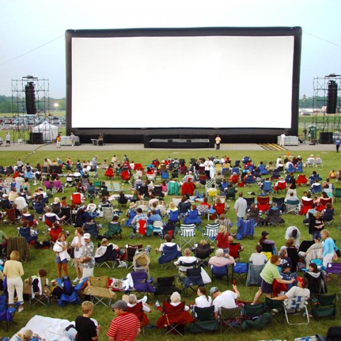 Cinéma en plein air à La Villette